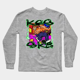 Knotty ends Surf Seek skateboarding Long Sleeve T-Shirt